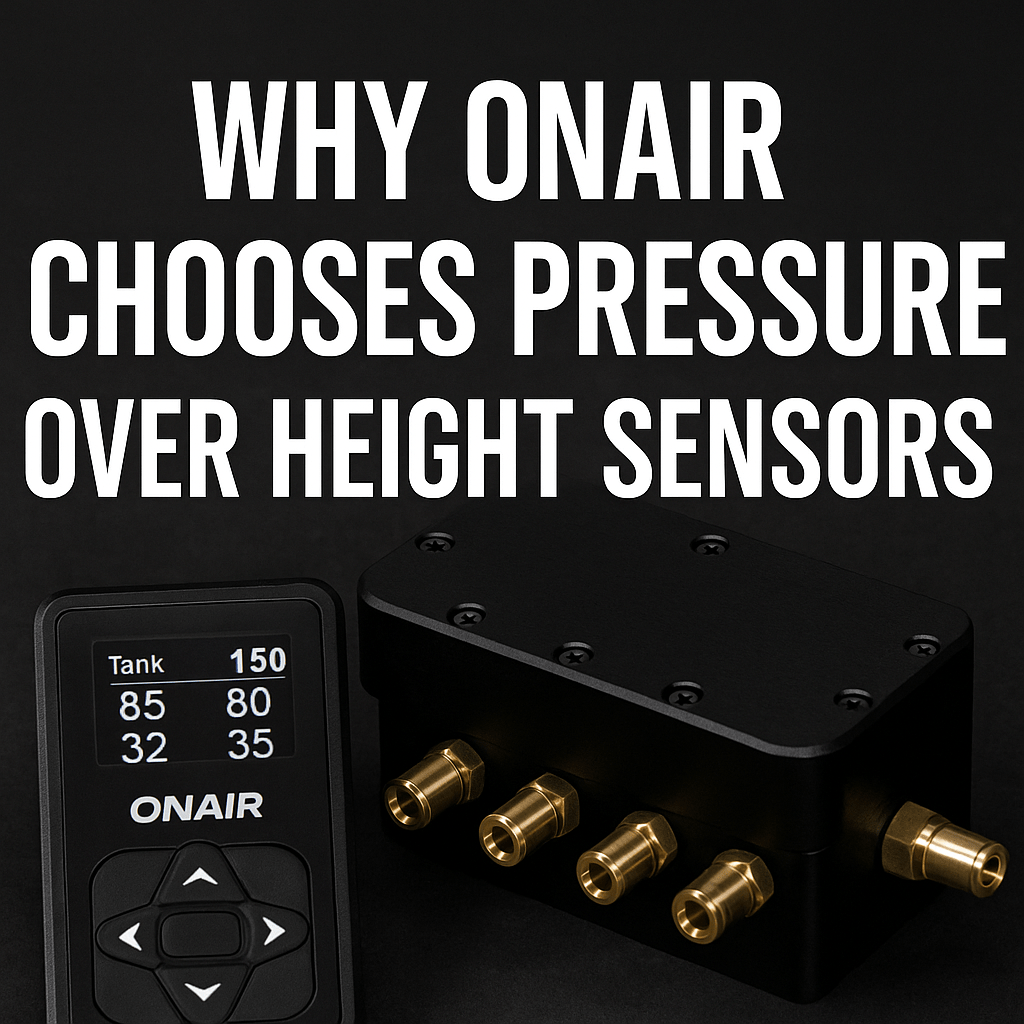 Image of Why ONAIR Chooses Pressure Over Height Sensors — And Why You Should Too - Shop ONAIR