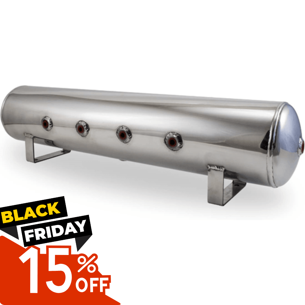 4 Gal | 7 Port - 12957 Aluminum Air Tank - Shop ONAIR