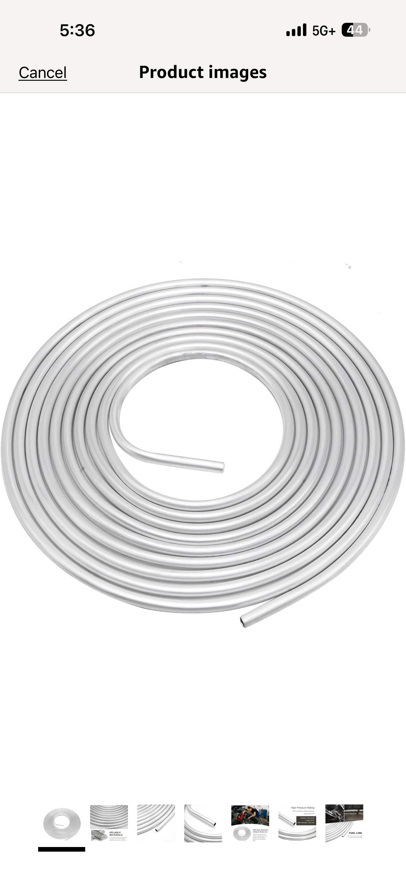 Image of 3/8” Aluminum Hardline (25ft)