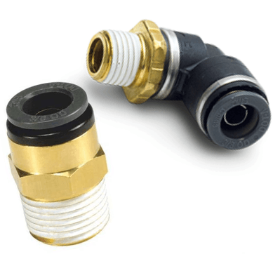 Push-To-Connect Air Fittings
