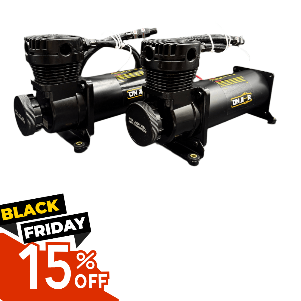 Dual ONAIR 480 Black Compressors - Shop ONAIR