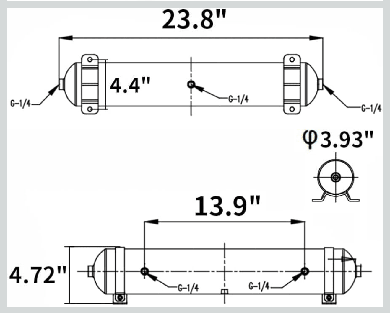 Image of ONAIR 1.5 Gallon Seamless Tank - Shop ONAIR