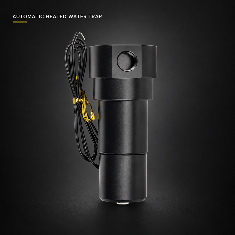 ONAIR automatic heated water trap in black