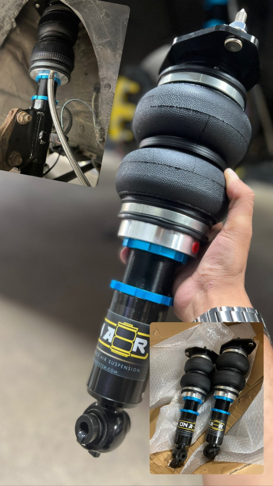 ONAIR Performance Air Suspension hardware