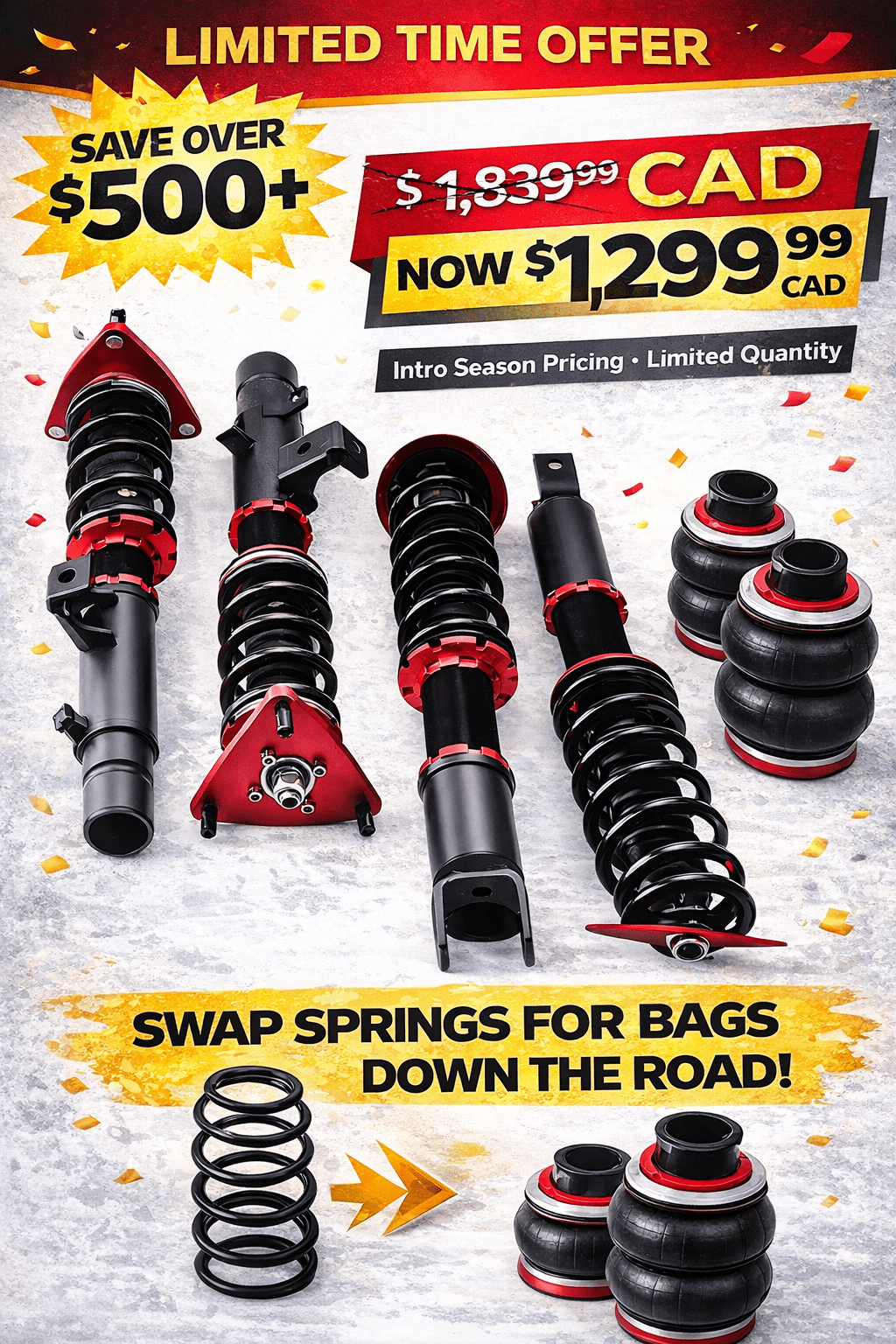 Image of ONAIR Performance Coilovers - Shop ONAIR