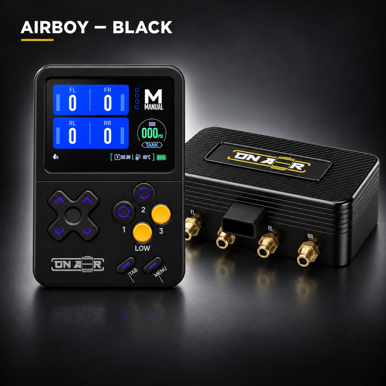 Image of AIRBOY — BLACK — ONAIR studio product image