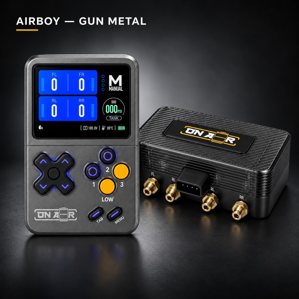 Image of AIRBOY — GUNMETAL — ONAIR studio product image