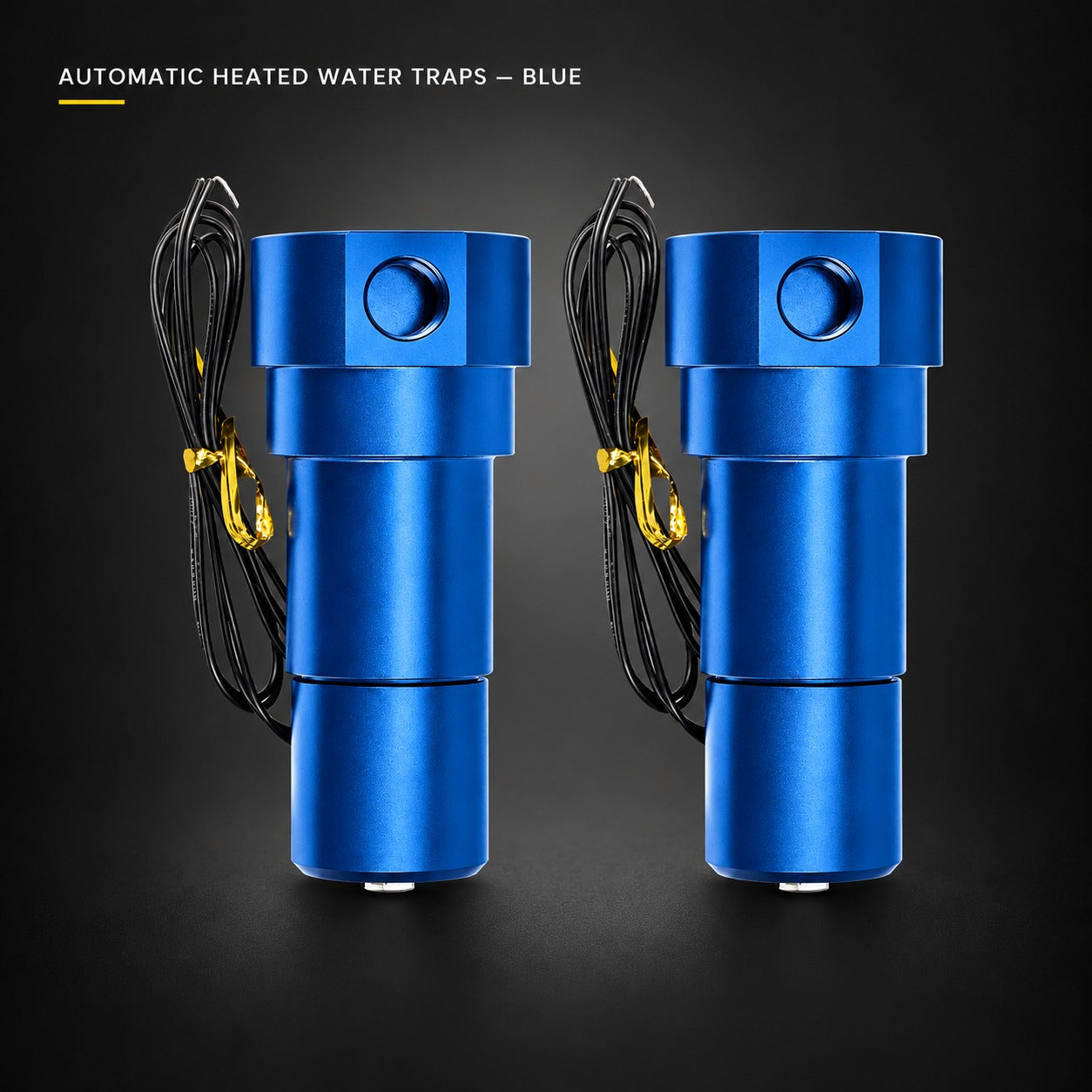 Image of AUTOMATIC HEATED WATER TRAPS — BLUE — ONAIR studio product image