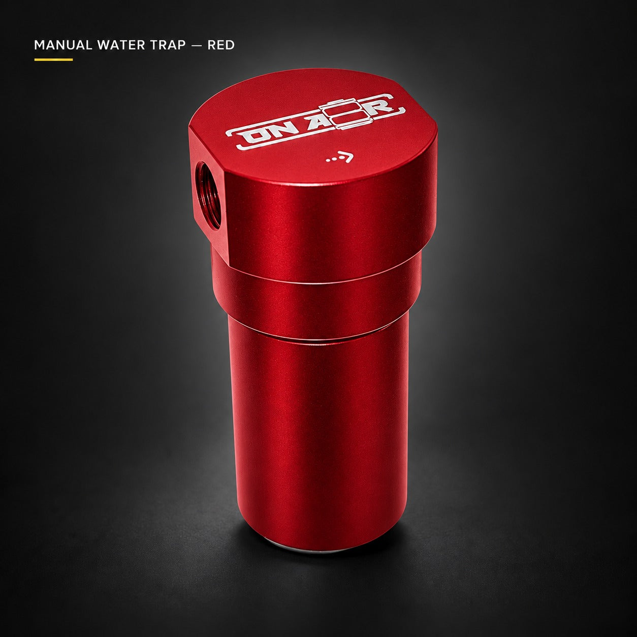 Image of MANUAL WATER TRAP — RED — ONAIR studio product image