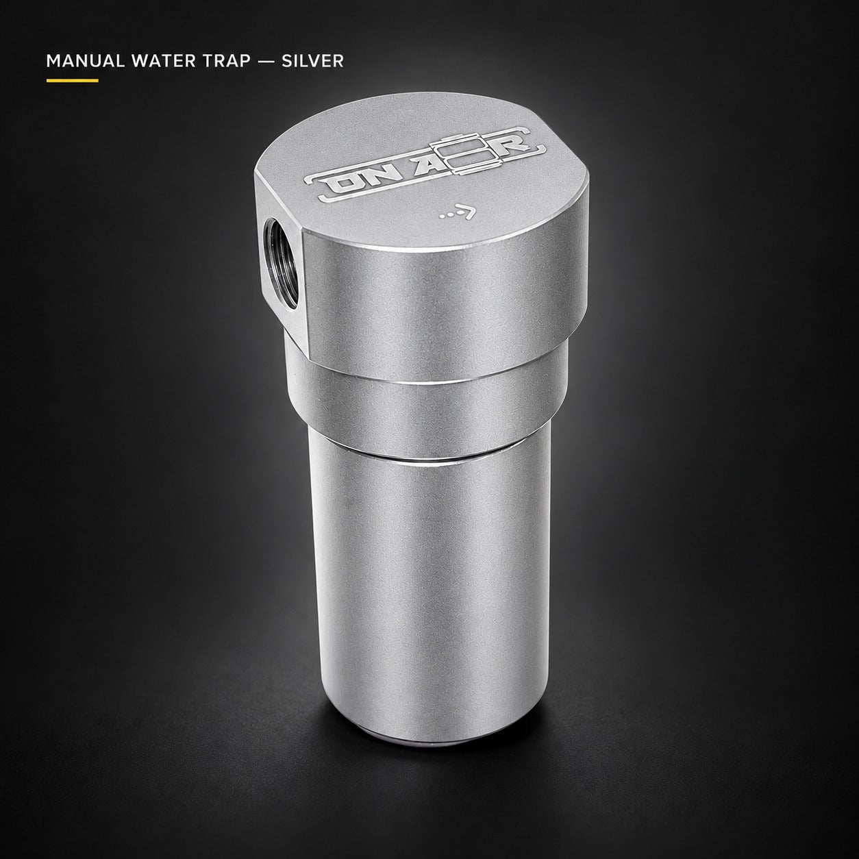 Image of MANUAL WATER TRAP — SILVER — ONAIR studio product image