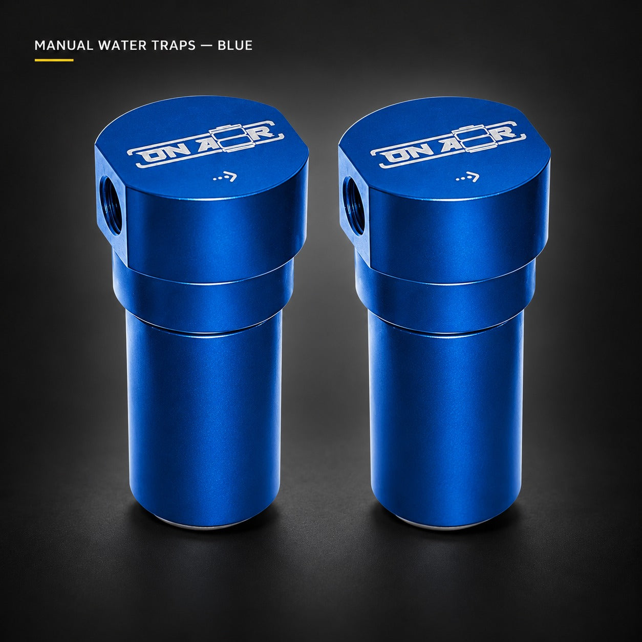 Image of MANUAL WATER TRAPS — BLUE — ONAIR studio product image
