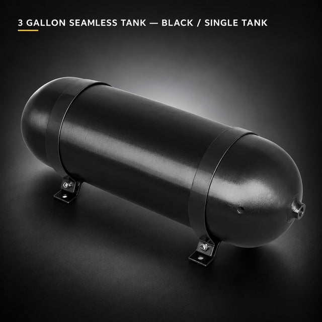 ONAIR 3-gallon black seamless tank